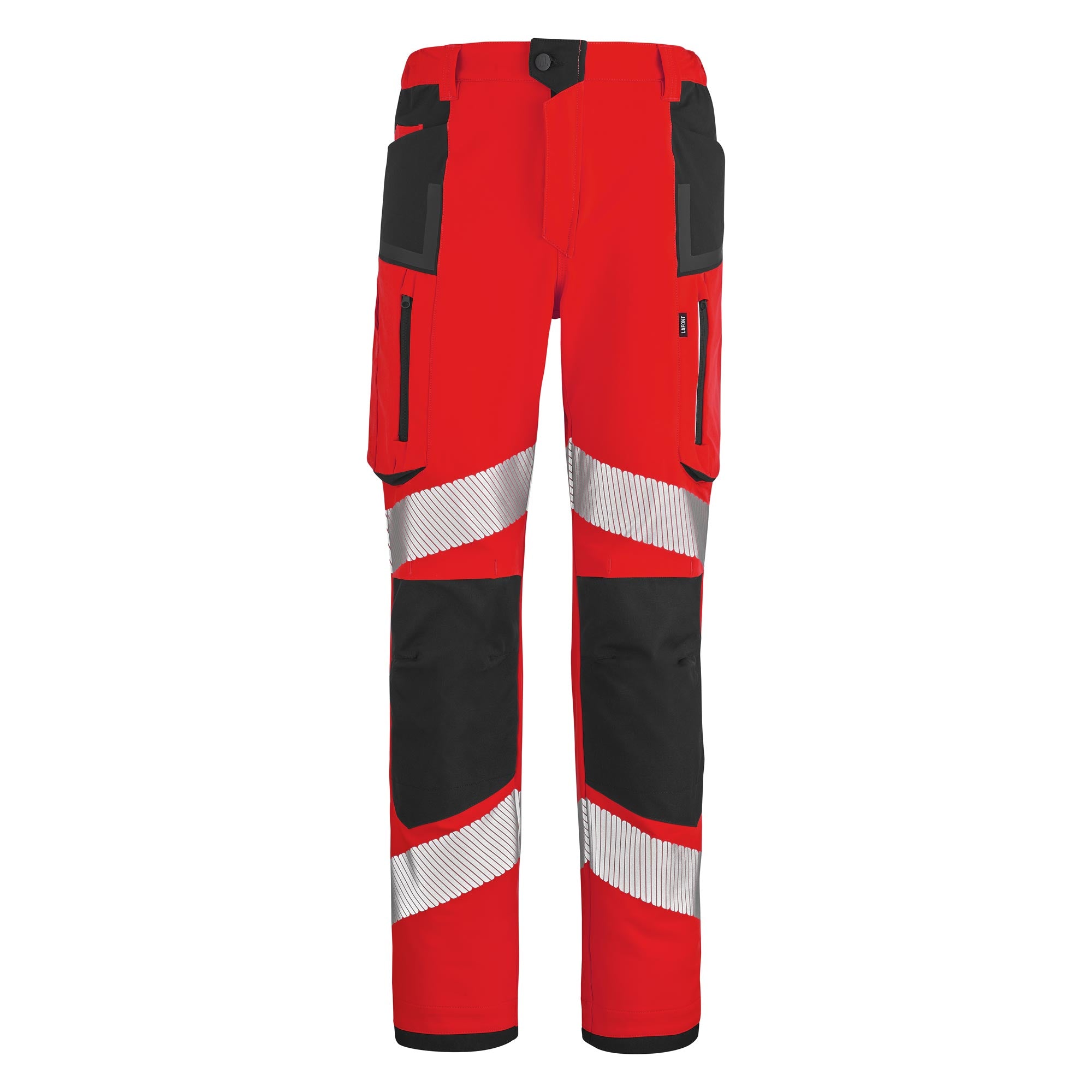 Pantalon Haute Visibilite STAR PI Confort Stretch et Durabilite Cordura Lafont